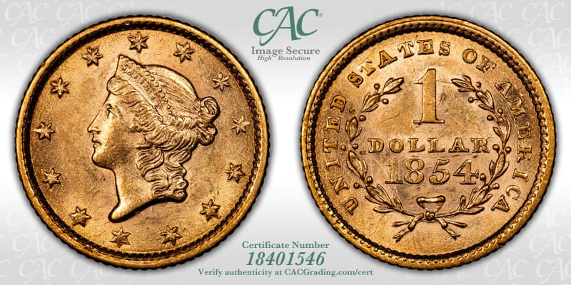 CAC Grading Coin Image Secure