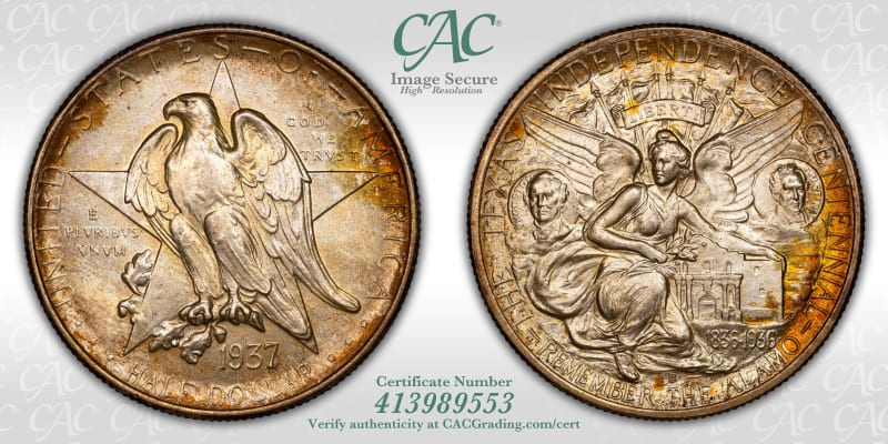 CAC Grading Coin Image Secure