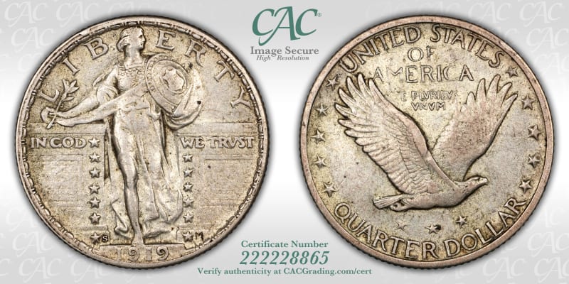 CAC Grading Coin Image Secure