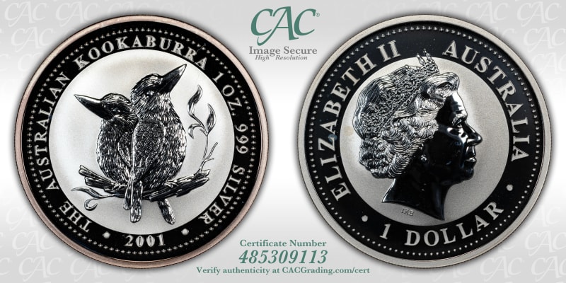 CAC Grading Coin Image Secure