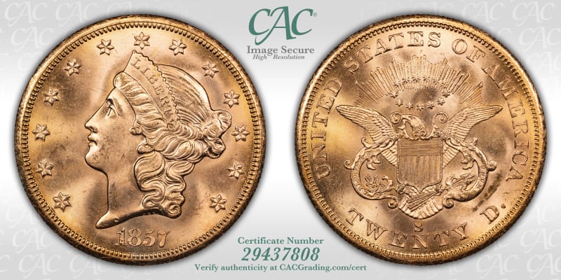 CAC Grading Coin Image Secure