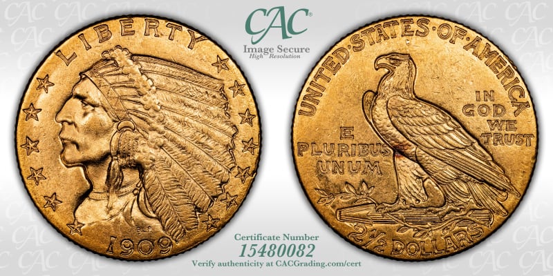 CAC Grading Coin Image Secure