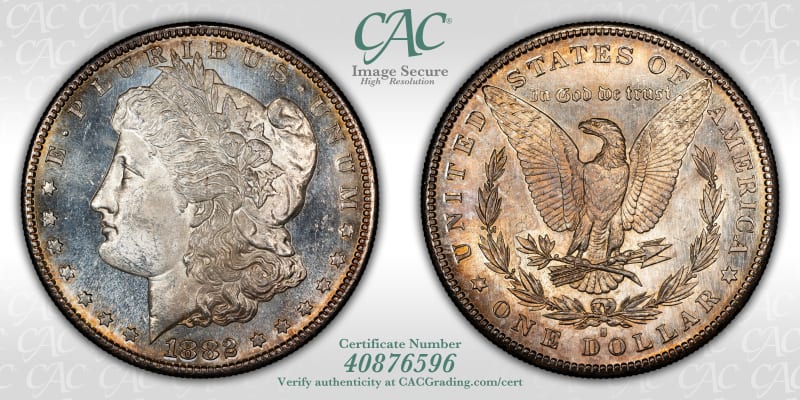 CAC Grading Coin Image Secure