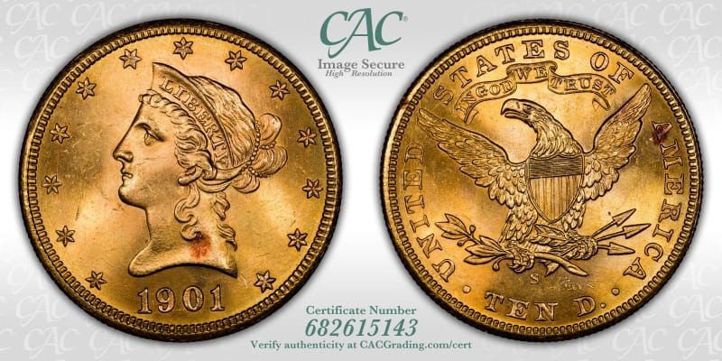 CAC Grading Coin Image Secure