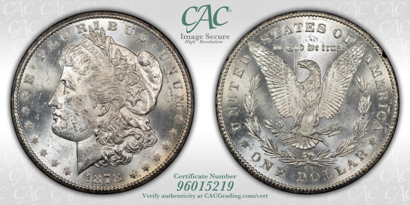 CAC Grading Coin Image Secure