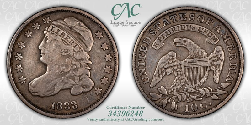 CAC Grading Coin Image Secure