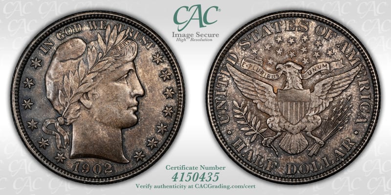 CAC Grading Coin Image Secure