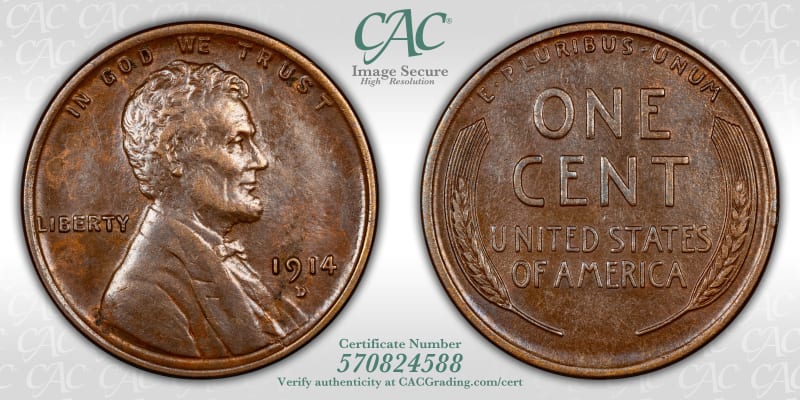 CAC Grading Coin Image Secure