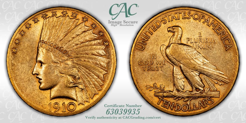 CAC Grading Coin Image Secure