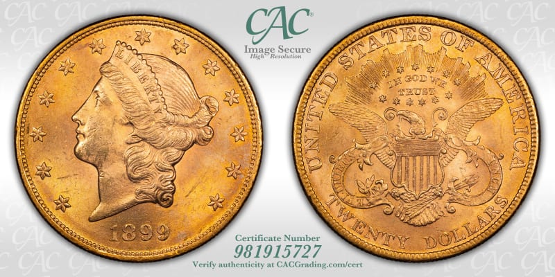 CAC Grading Coin Image Secure