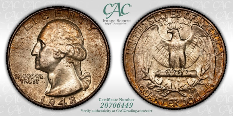 CAC Grading Coin Image Secure