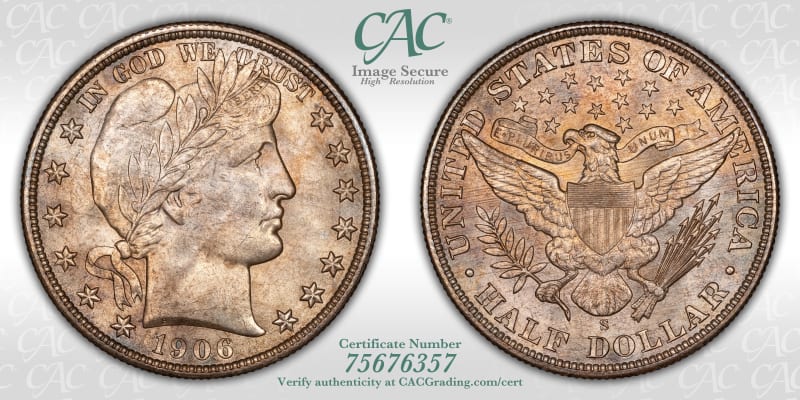 CAC Grading Coin Image Secure