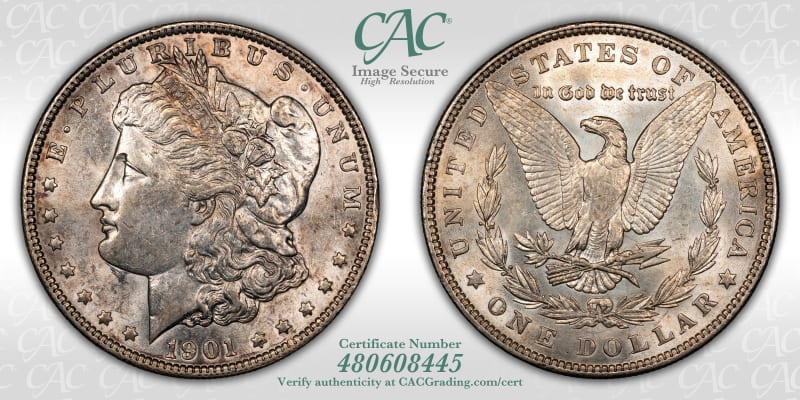 CAC Grading Coin Image Secure
