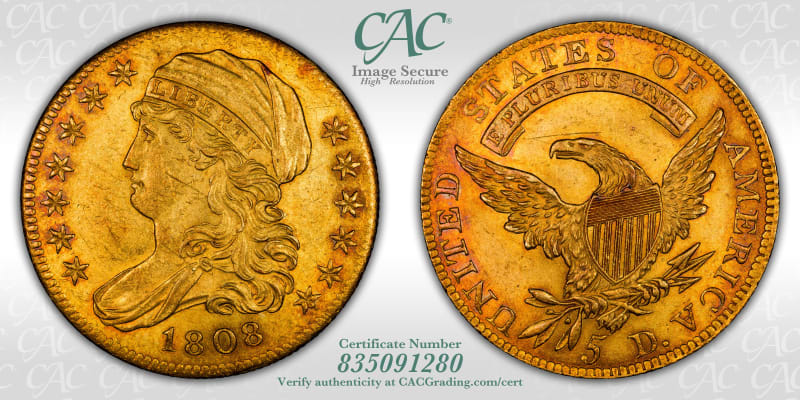 CAC Grading Coin Image Secure