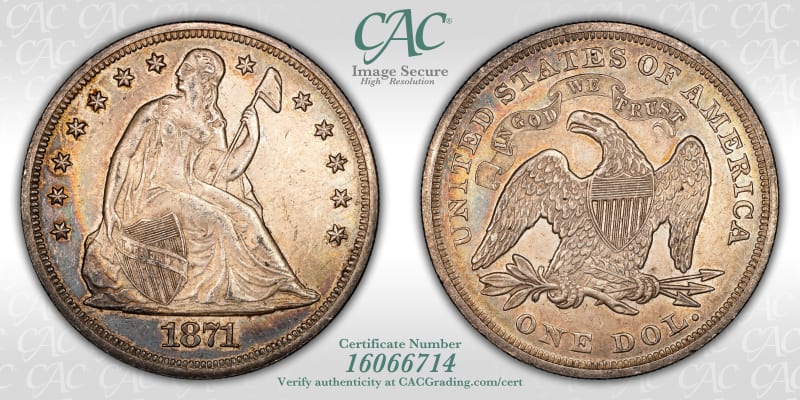 CAC Grading Coin Image Secure