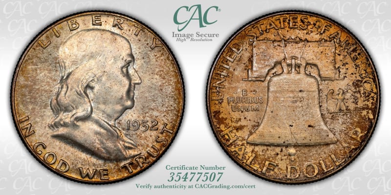 CAC Grading Coin Image Secure