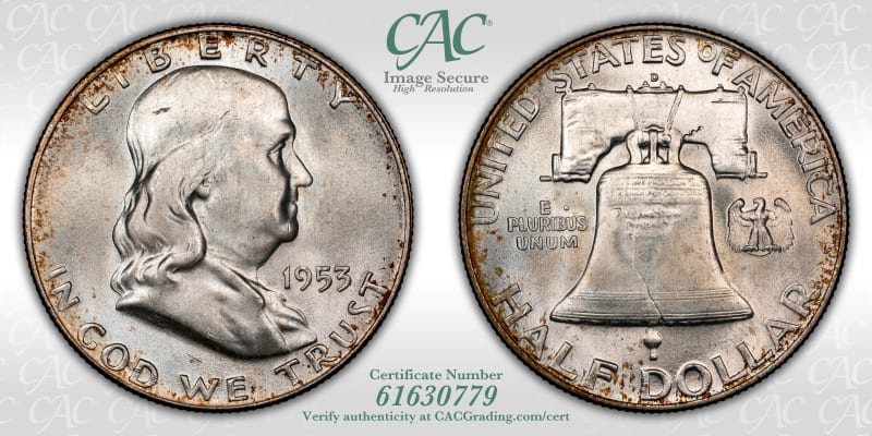 CAC Grading Coin Image Secure