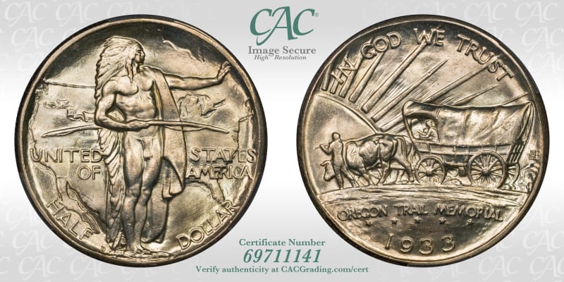 CAC Grading Coin Image Secure