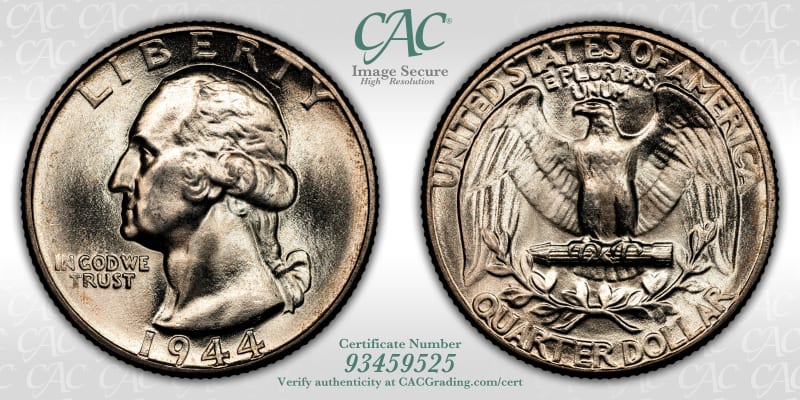 CAC Grading Coin Image Secure