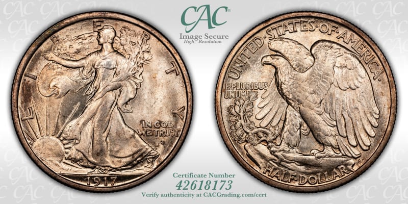 CAC Grading Coin Image Secure