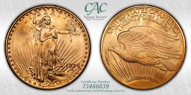 CAC Grading Coin Image Secure