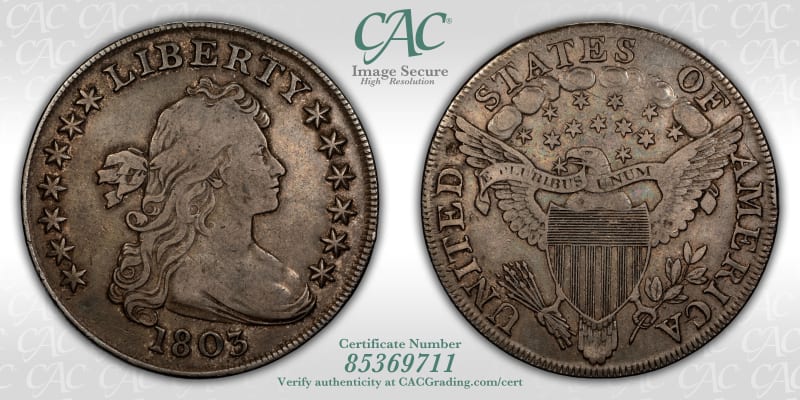 CAC Grading Coin Image Secure