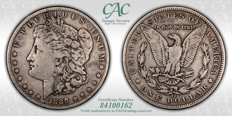CAC Grading Coin Image Secure