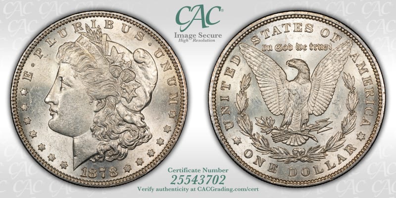 CAC Grading Coin Image Secure