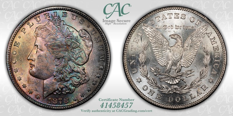 CAC Grading Coin Image Secure
