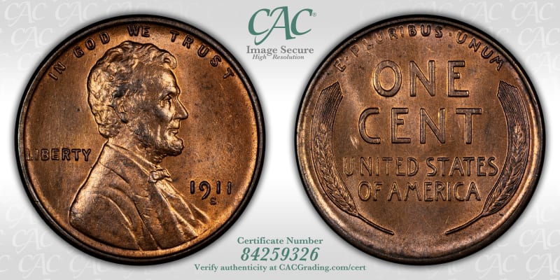CAC Grading Coin Image Secure