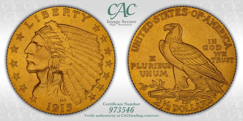 CAC Grading Coin Image Secure