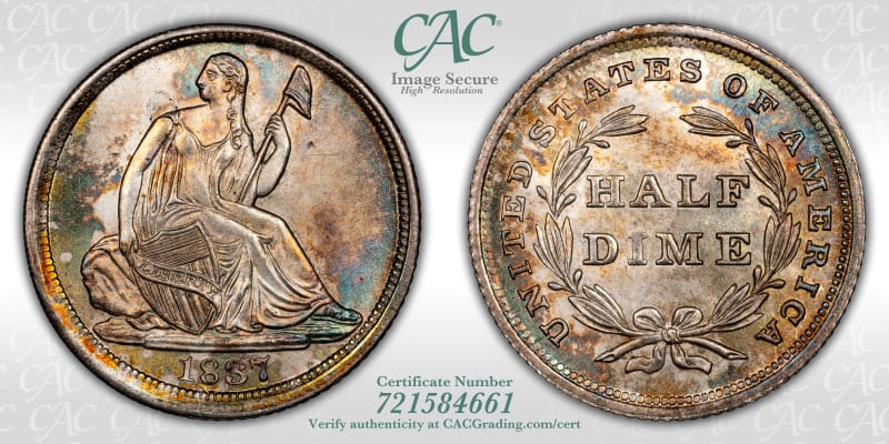 CAC Grading Coin Image Secure