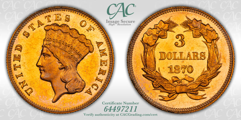 CAC Grading Coin Image Secure