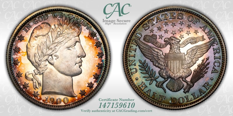 CAC Grading Coin Image Secure
