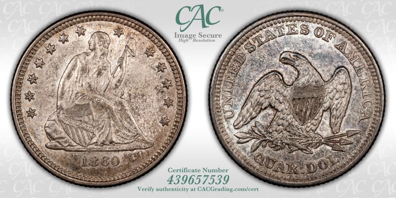 CAC Grading Coin Image Secure
