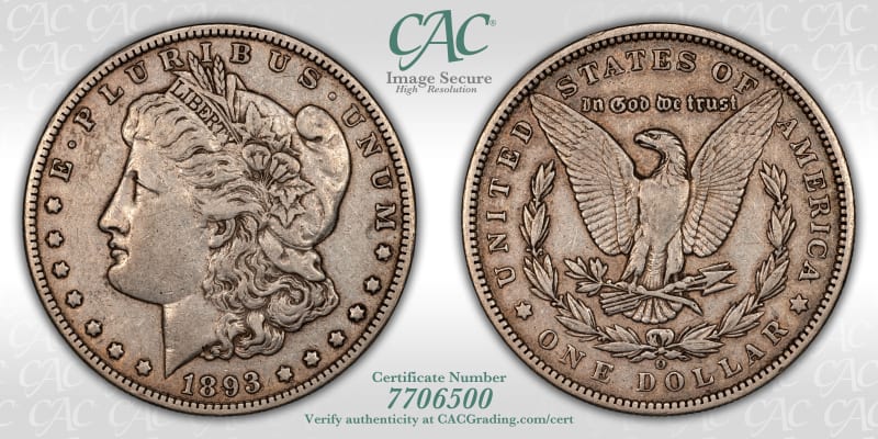 CAC Grading Coin Image Secure