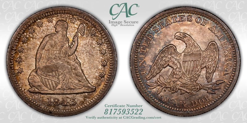 CAC Grading Coin Image Secure
