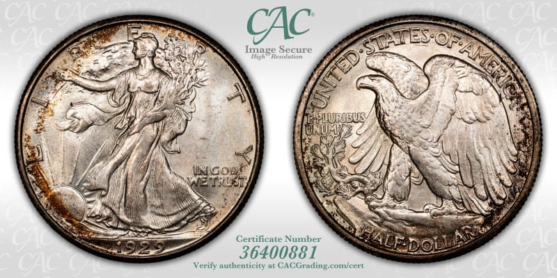 CAC Grading Coin Image Secure
