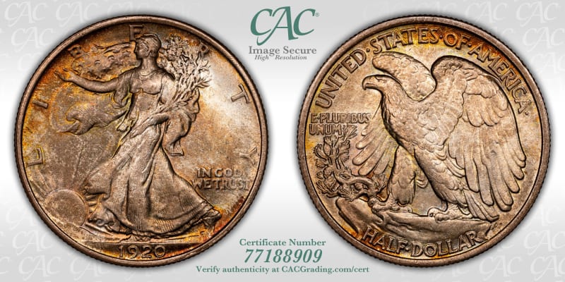 CAC Grading Coin Image Secure
