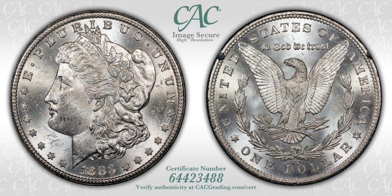 CAC Grading Coin Image Secure