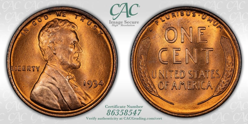 CAC Grading Coin Image Secure