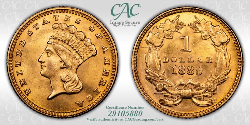CAC Grading Coin Image Secure
