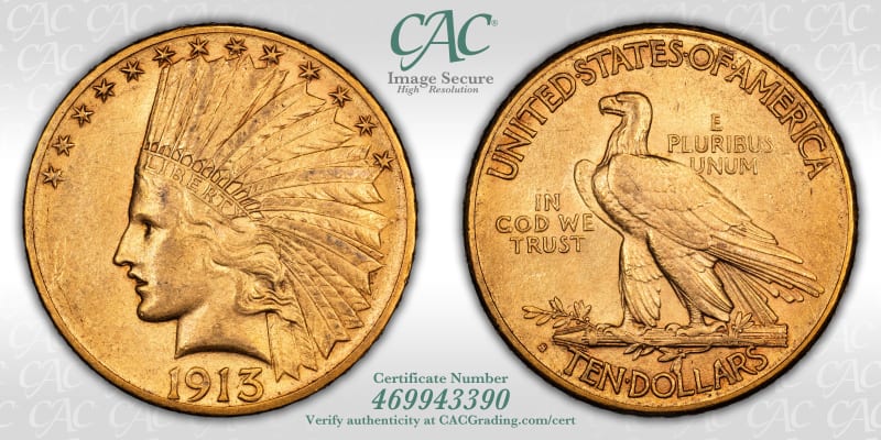 CAC Grading Coin Image Secure