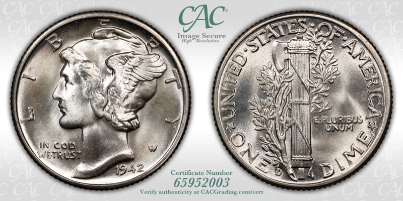 CAC Grading Coin Image Secure
