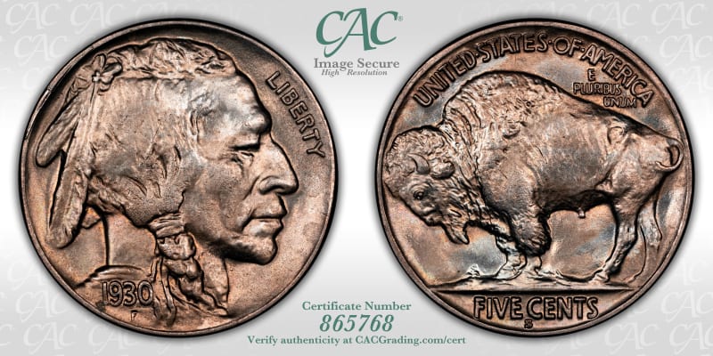 CAC Grading Coin Image Secure