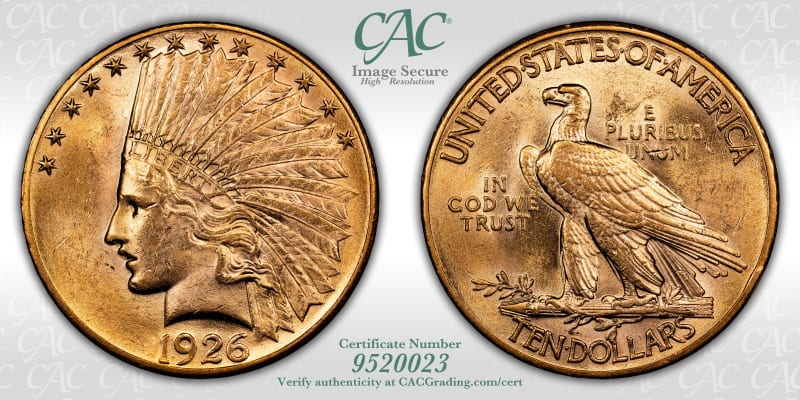 CAC Grading Coin Image Secure