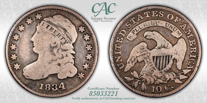 CAC Grading Coin Image Secure