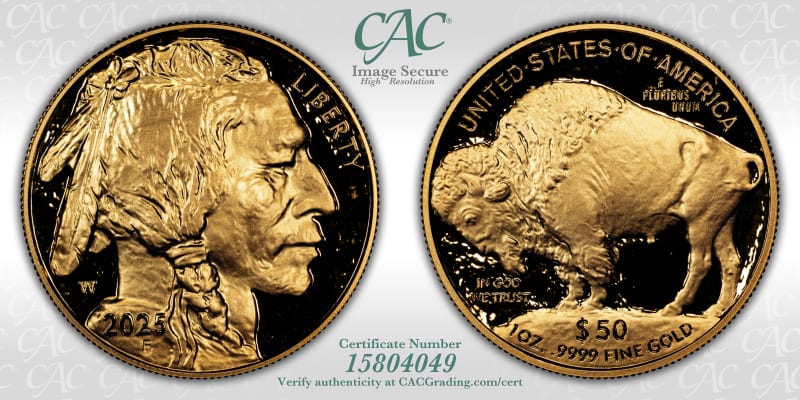 CAC Grading Coin Image Secure