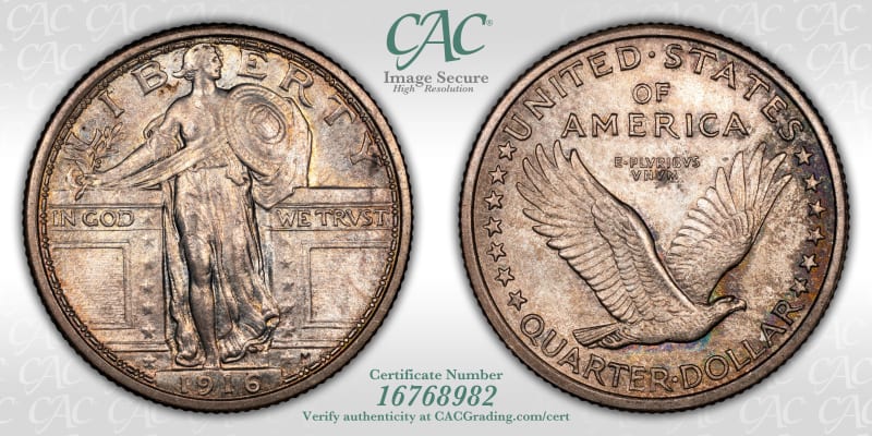 CAC Grading Coin Image Secure
