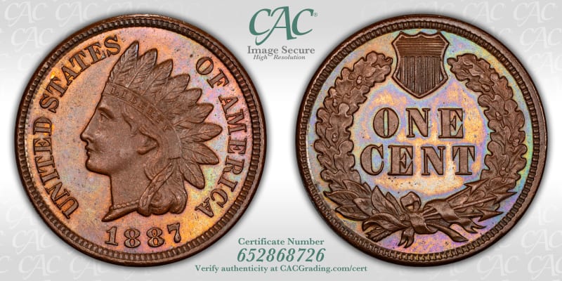 CAC Grading Coin Image Secure